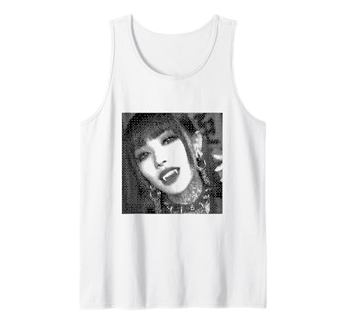 Gothic Vampir Girl Cute Emo Goth Aesthetic Tank Top Gothic Vampir Girl Cute Emo Goth Aesthetic Tank Top von Gothic Vampire Girl for Goth Girls and Goth Mommy
