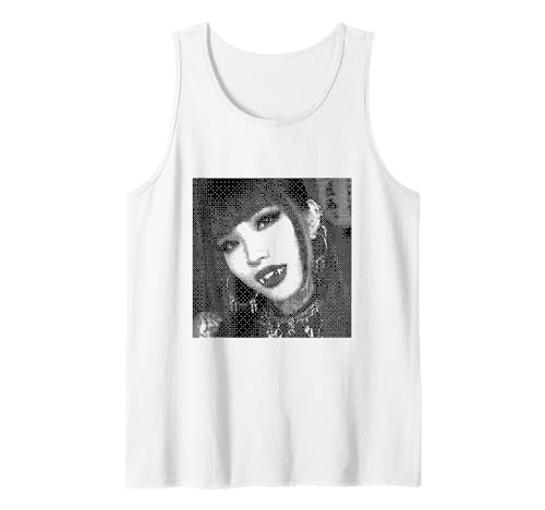 Gothic Vampir Girl Cute Emo Goth Aesthetic Tank Top Gothic Vampir Girl Cute Emo Goth Aesthetic Tank Top von Gothic Vampire Girl for Goth Girls and Goth Mommy