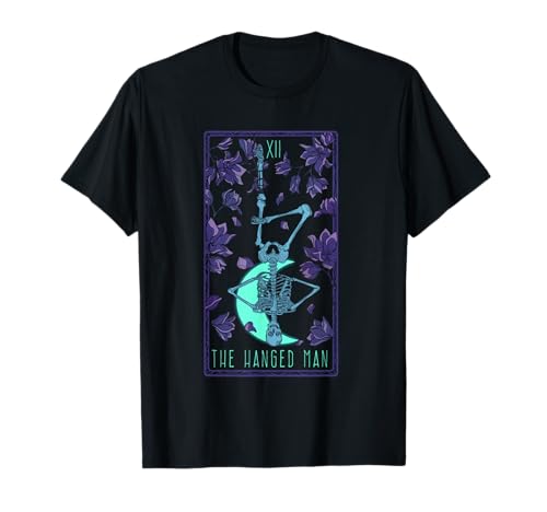 The Hanged Man Tarot-Karte XII T-Shirt The Hanged Man Tarot-Karte XII T-Shirt von Gothic tarot cards