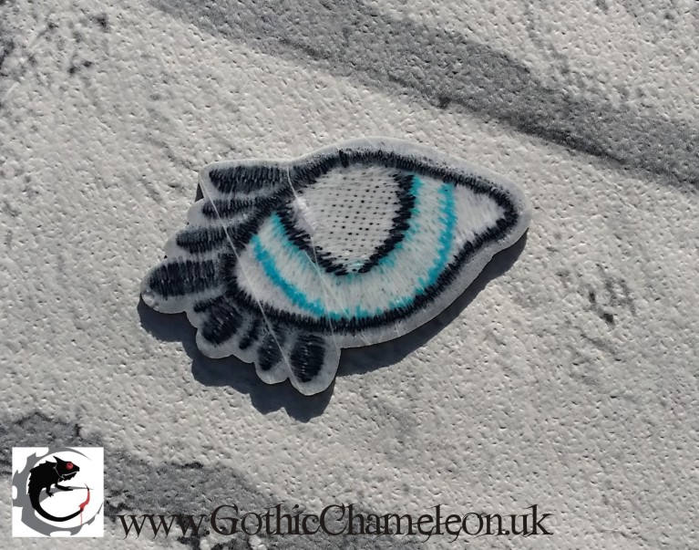 Evil Eye Gestickte Aufnäher Applikation Sehr Gothic Emo Punk von GothicChameleon