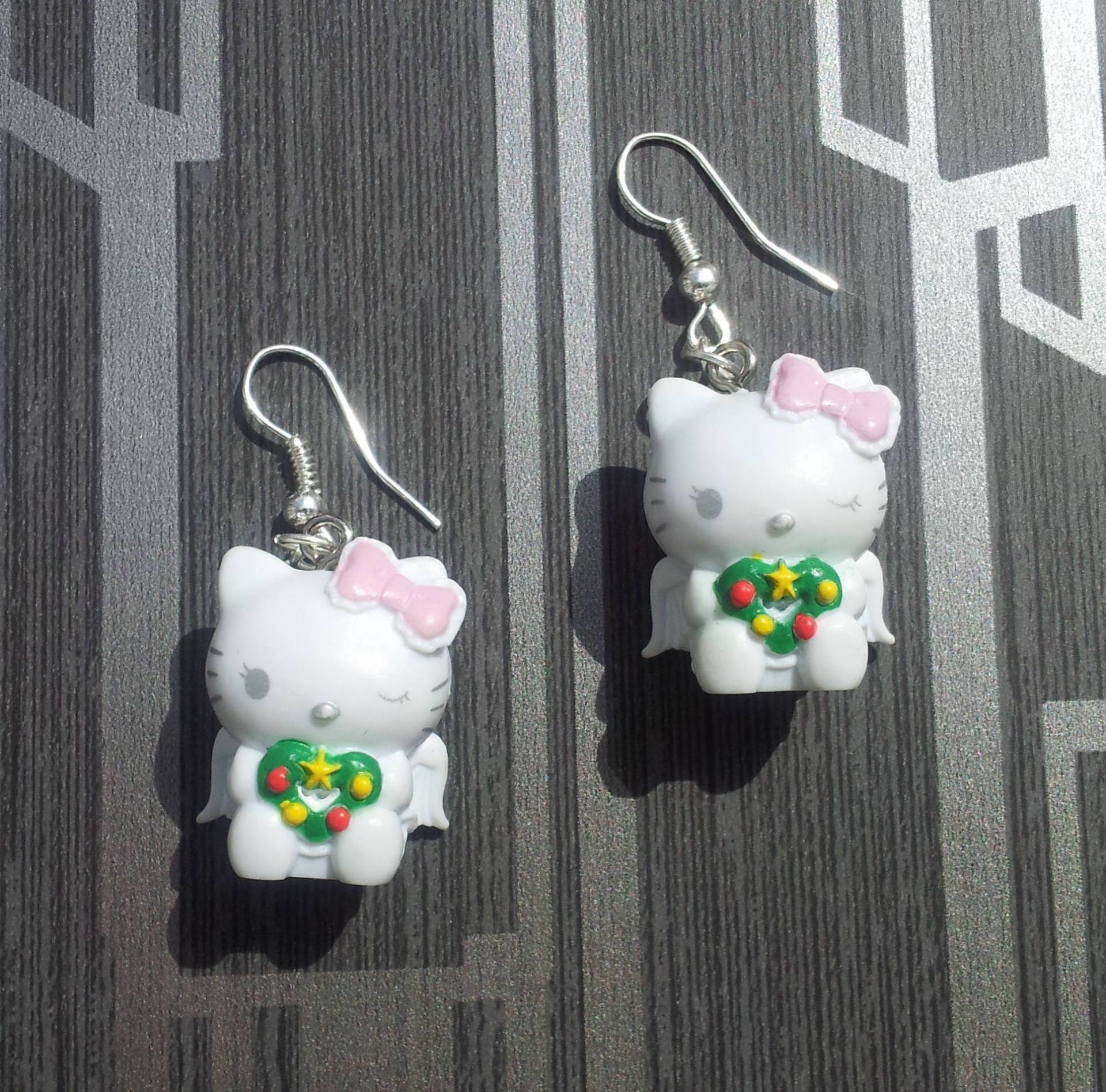 Teufel & Engel Auf Deiner Schulter Süße Katze Kätzchen Charm Ohrringe Gothic Rockabilly Emo Punk Teufel & Engel Auf Deiner Schulter Süße Katze Kätzchen Charm Ohrringe Gothic Rockabilly Emo Punk von GothicChameleon