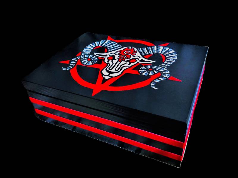 Schmuckbox Aus Holz Handbemalt, Ein Einzigartiges Design Und Sehr Beliebtes Geschenk von GothicMystikShop