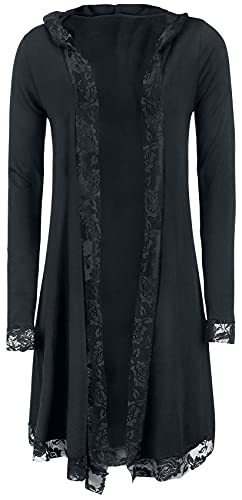 Forplay Gothicana by EMP Lace Cardigan Frauen Cardigan schwarz XXL von Forplay