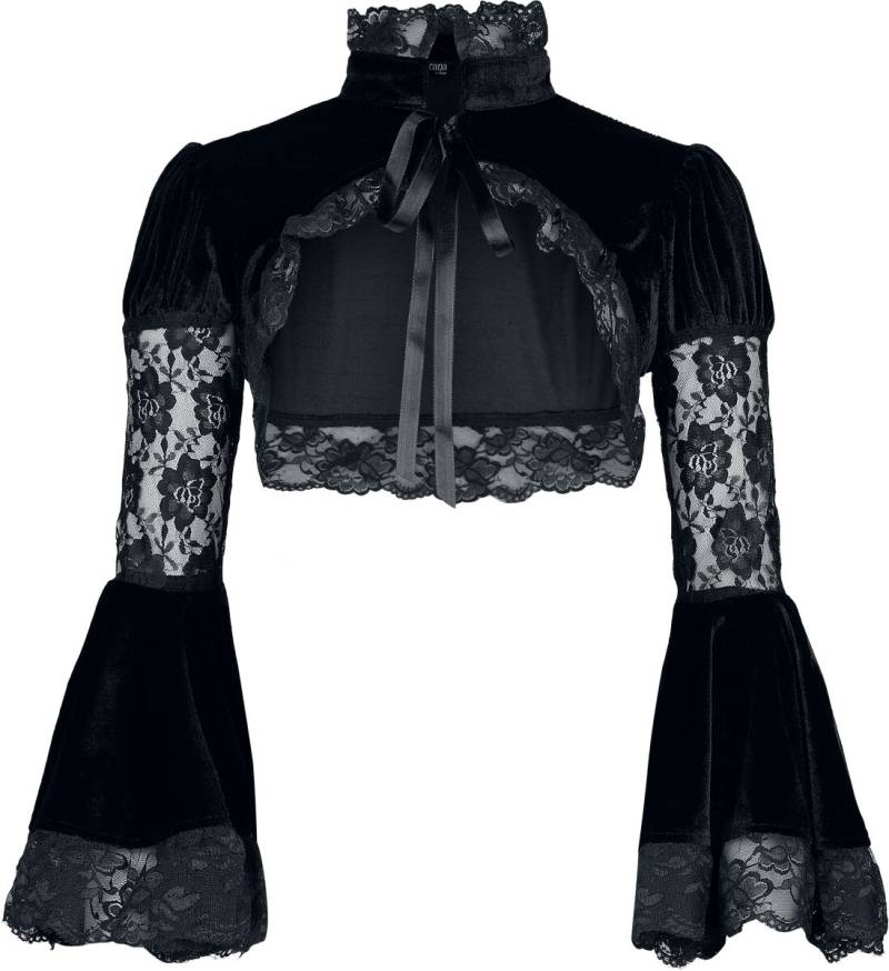 Gothicana by EMP  Bolero schwarz in XL von Gothicana by EMP