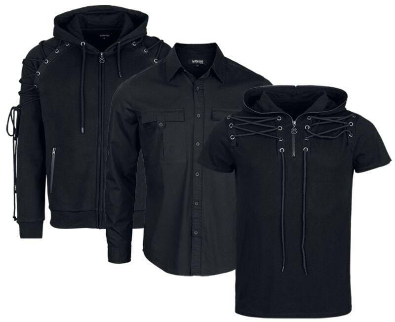 Gothicana by EMP Bound To Darkness - Bundle Kapuzenjacke schwarz in L Gothicana by EMP Bound To Darkness - Bundle Kapuzenjacke schwarz in L von Gothicana by EMP