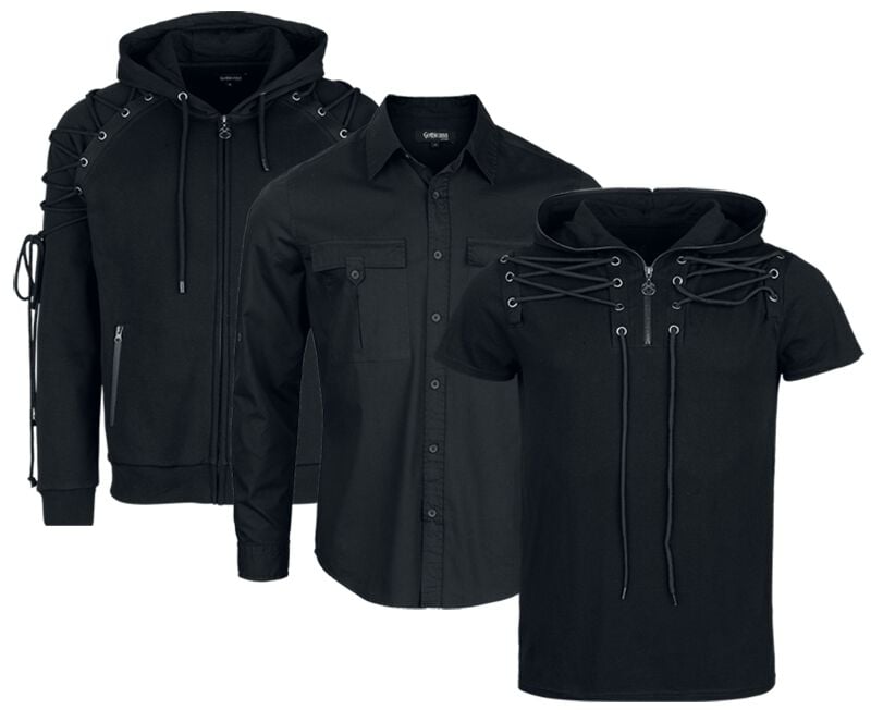 Gothicana by EMP Bound To Darkness - Bundle Kapuzenjacke schwarz in XXL Gothicana by EMP Bound To Darkness - Bundle Kapuzenjacke schwarz in XXL von Gothicana by EMP