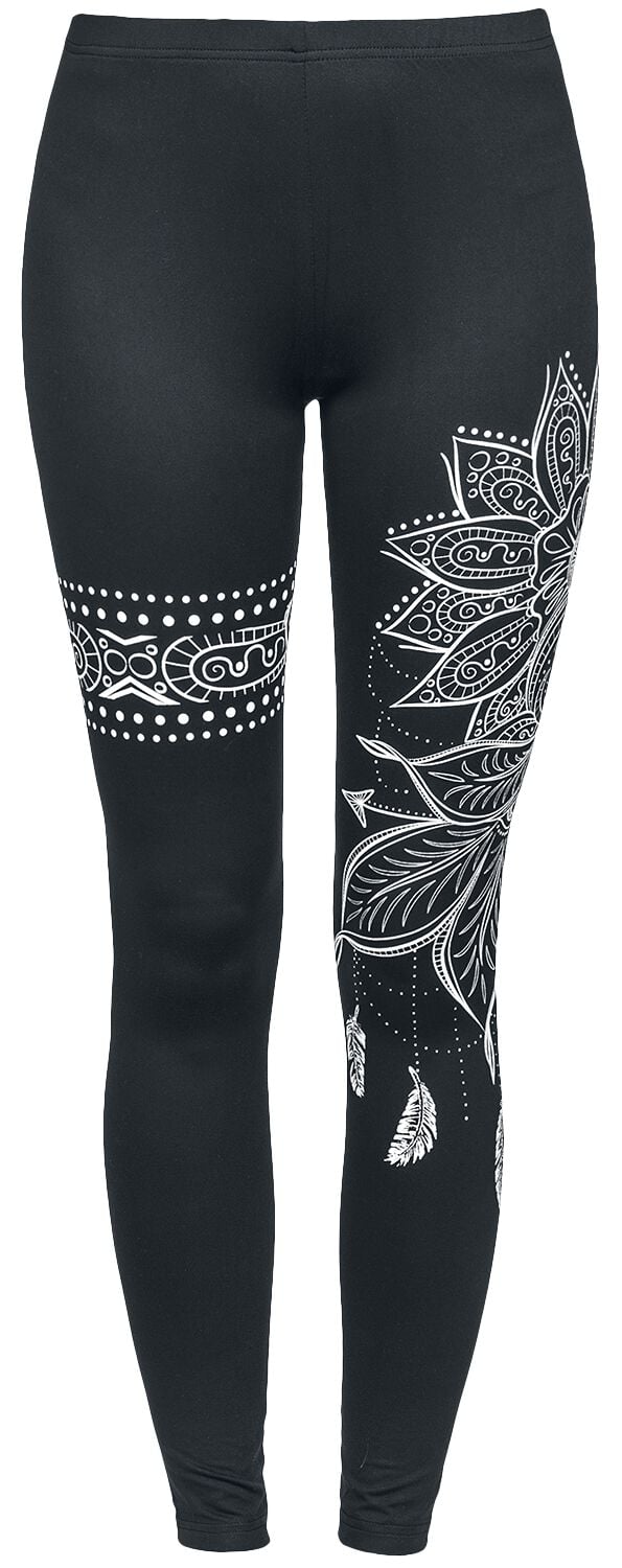 Gothicana by EMP Built For Comfort Leggings schwarz in M von Gothicana by EMP