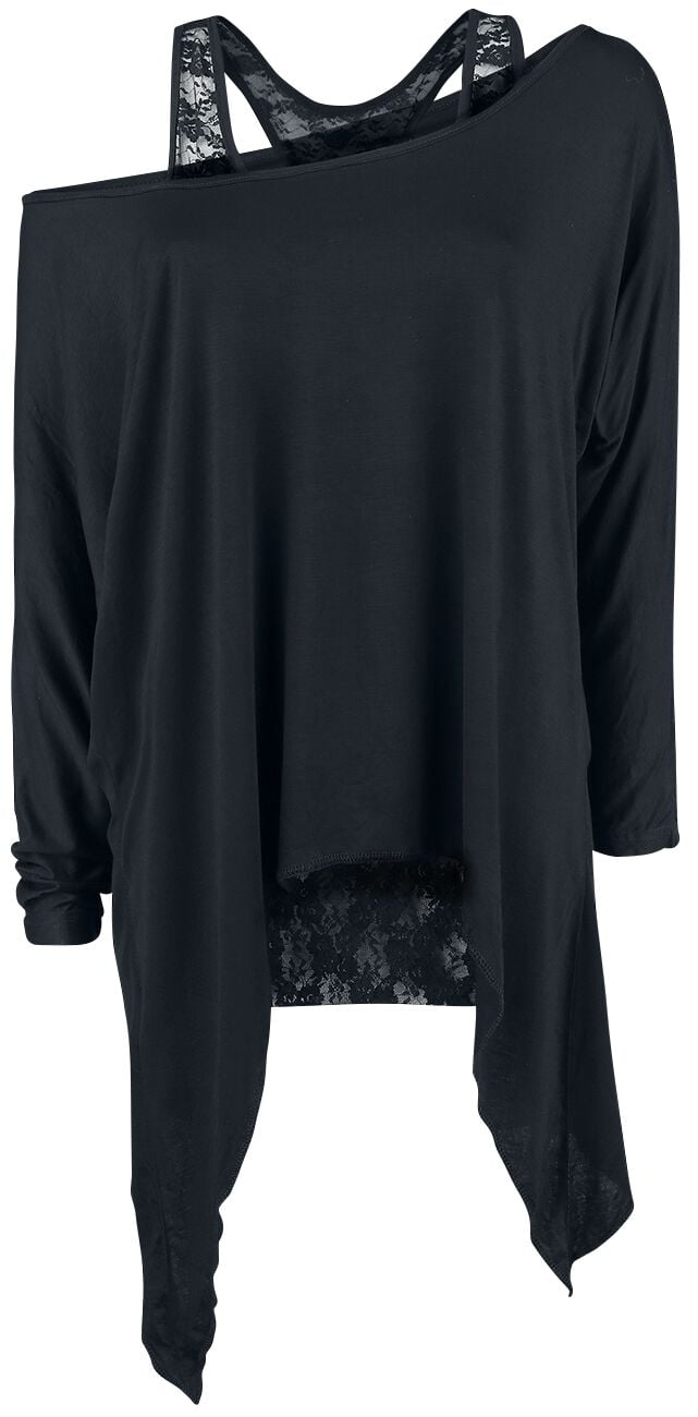 Gothicana by EMP Busting Loose Langarmshirt schwarz in XL von Gothicana by EMP