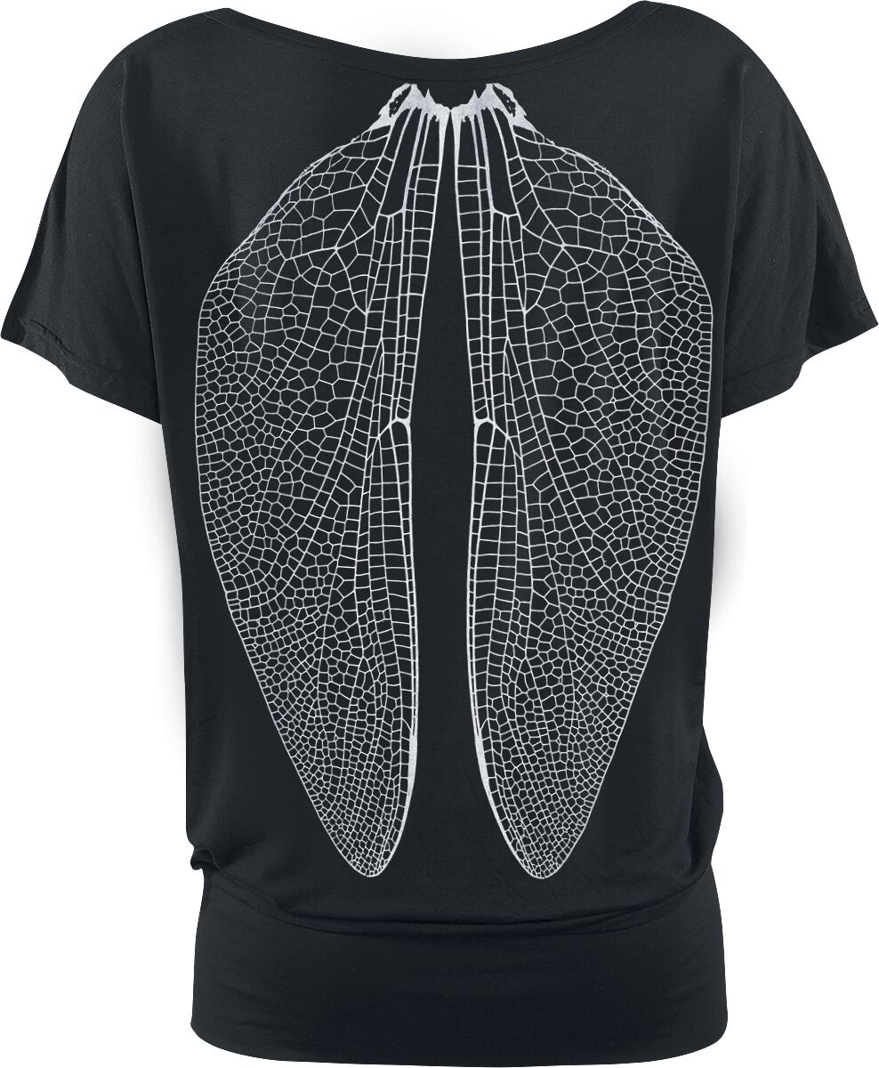 Gothicana by EMP Can You Read My Mind T-Shirt schwarz in 5XL von Gothicana by EMP