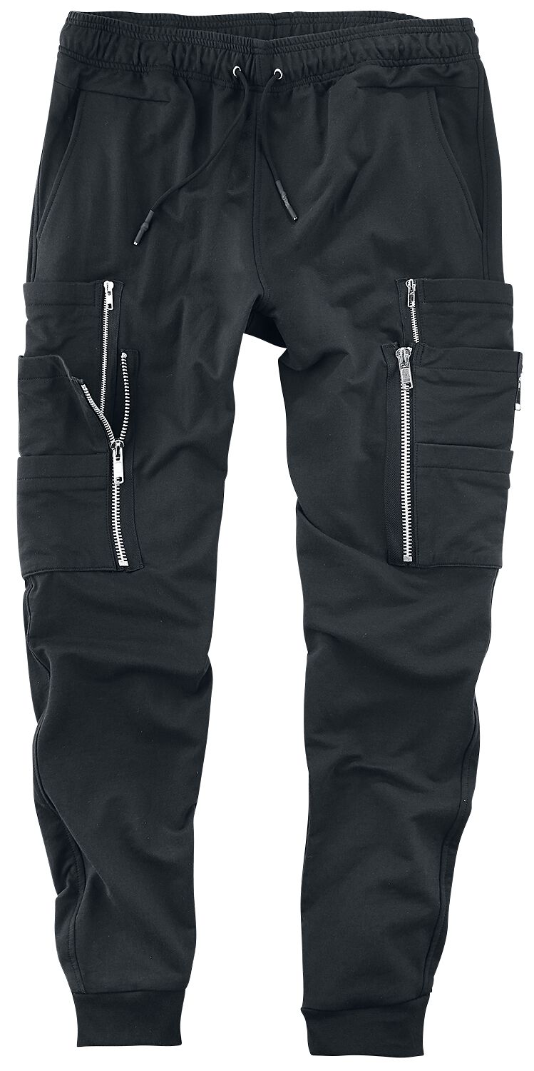 Gothicana by EMP Cargopants With Zipper Details Cargohose schwarz in XXL von Gothicana by EMP