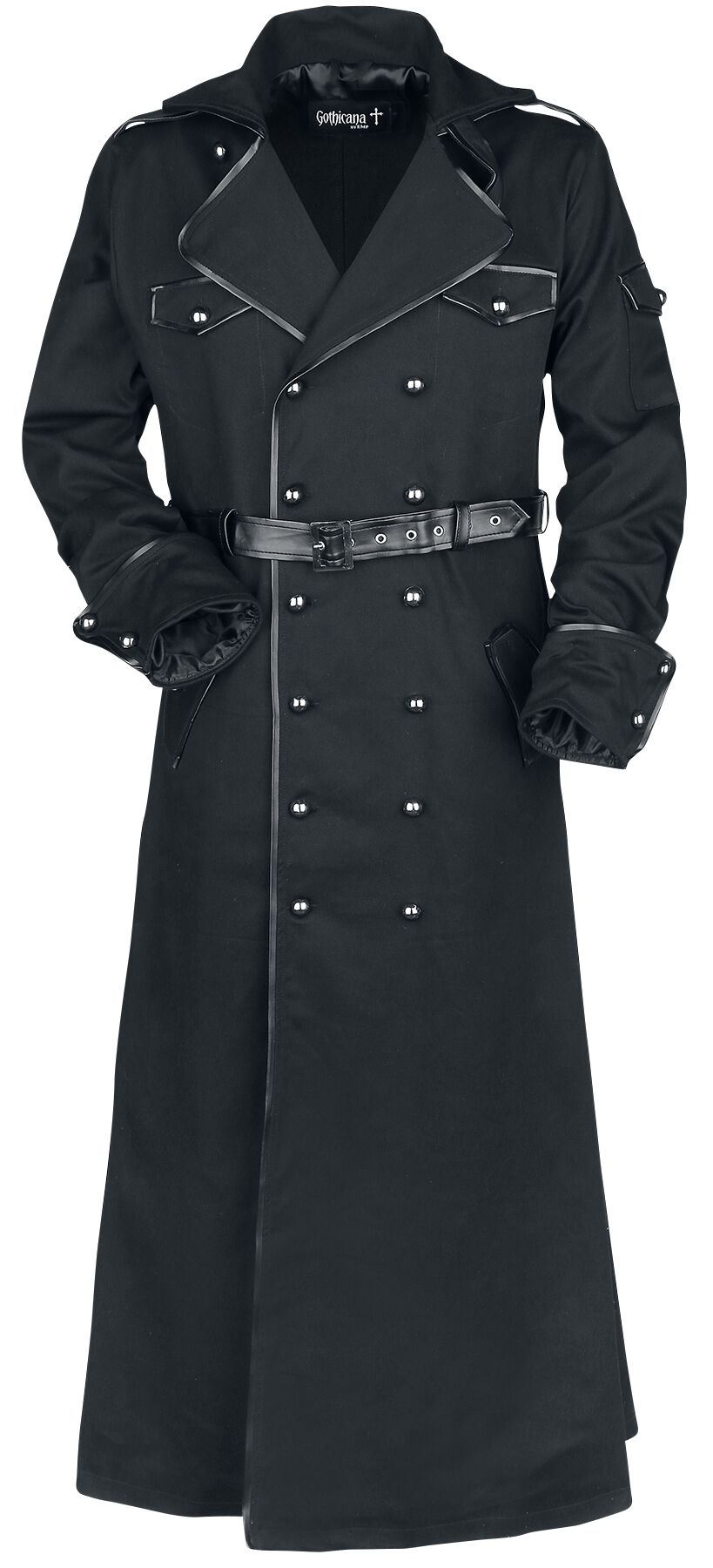 Gothicana by EMP Danag Mantel schwarz in M von Gothicana by EMP