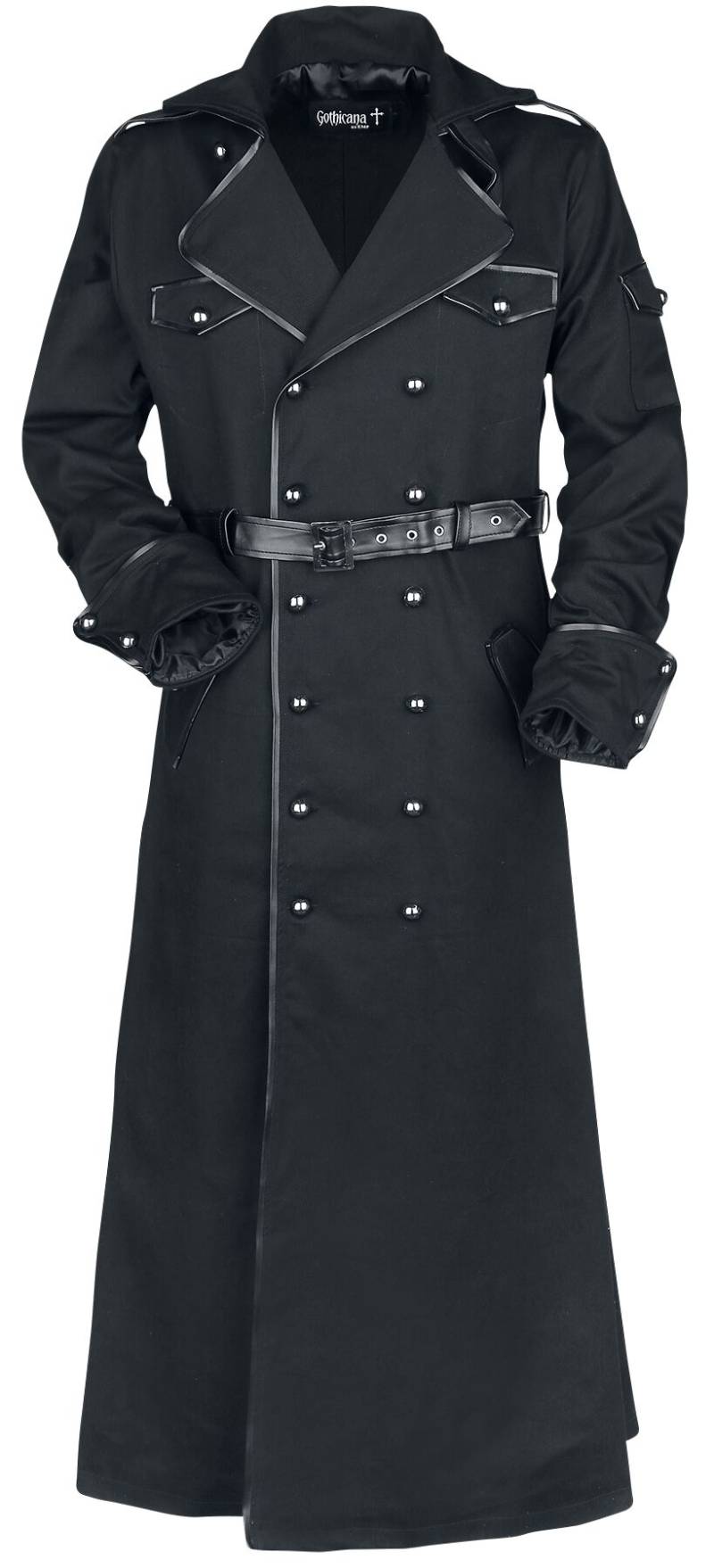 Gothicana by EMP Danag Mantel schwarz in M von Gothicana by EMP