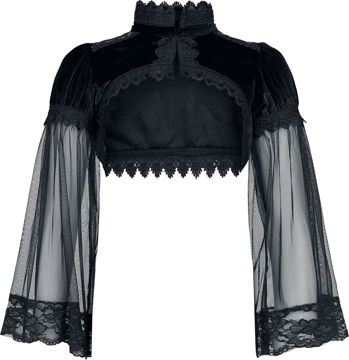 Gothicana by EMP Dark Whimsy Romance Bolero schwarz in XL von Gothicana by EMP