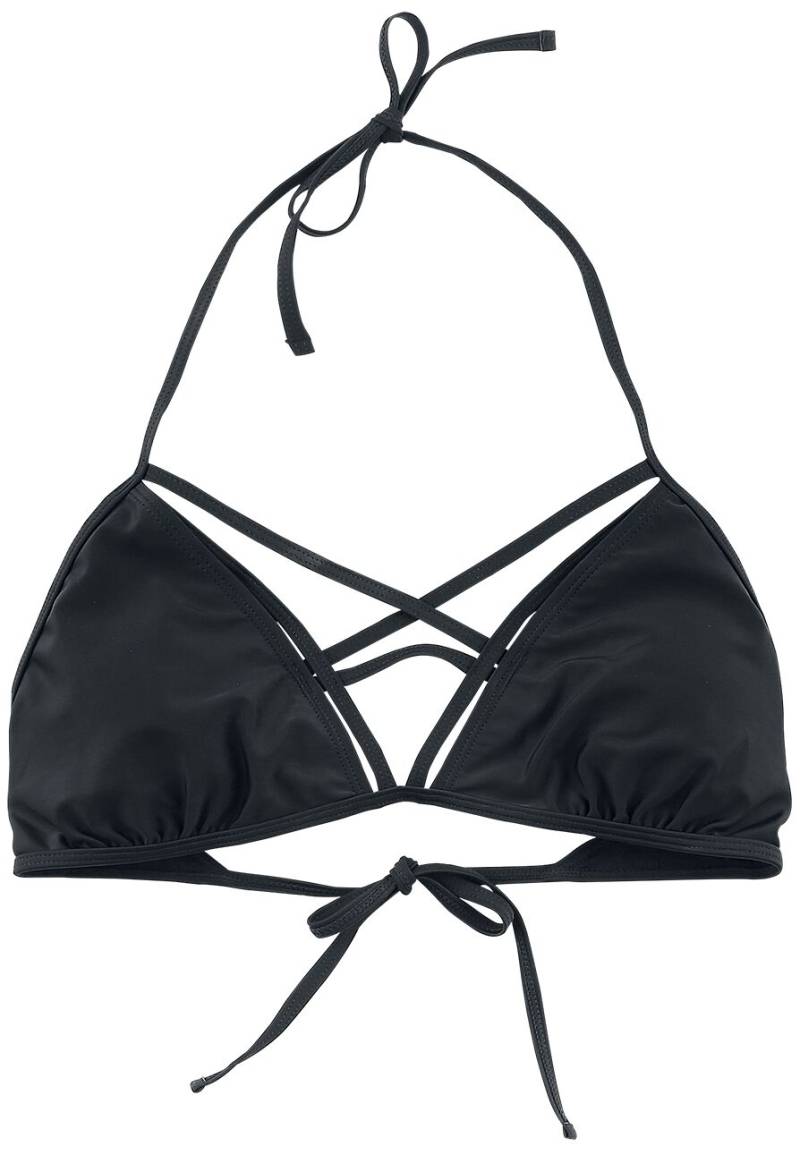 Gothicana by EMP - Gothic Bikini-Oberteil - Mix And Match - M bis XXL - für Damen - Größe XXL - schwarz von Gothicana by EMP