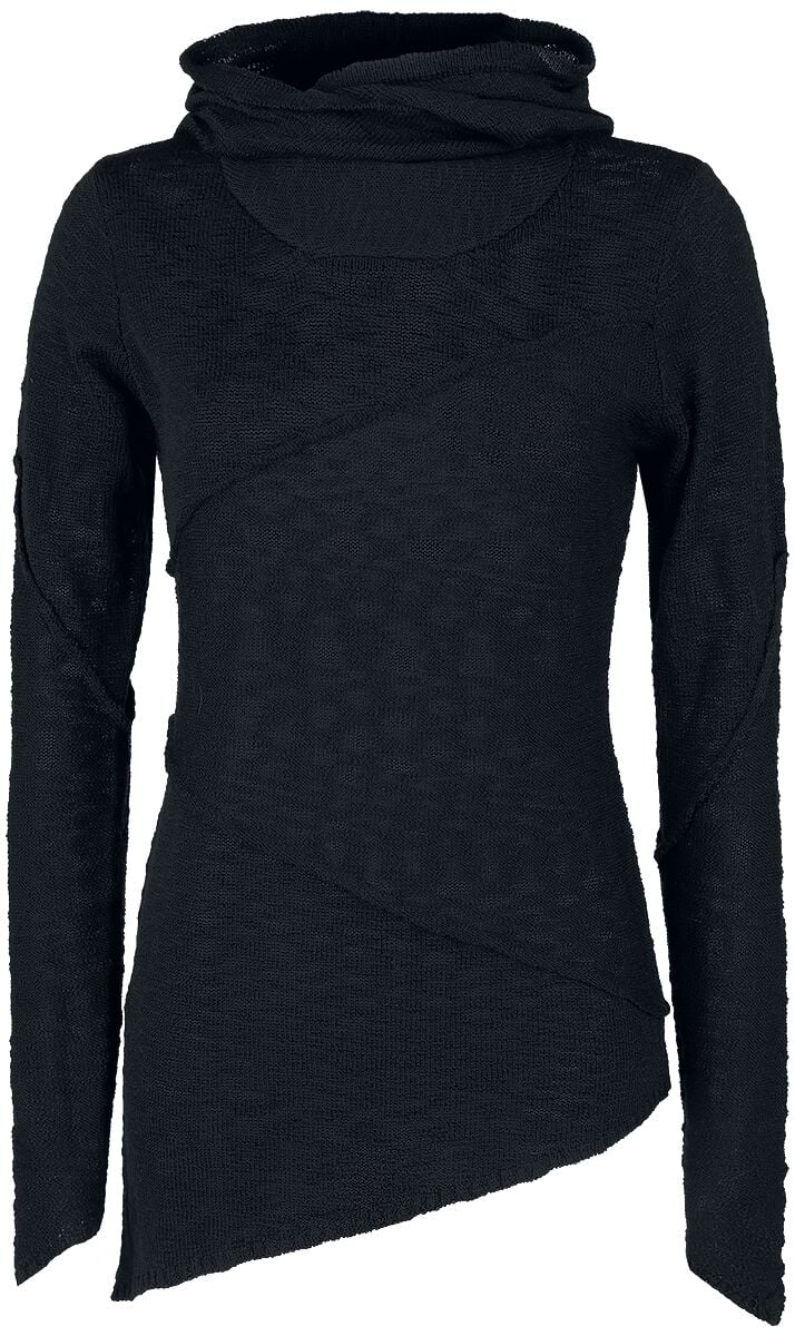 Gothicana by EMP - Gothic Kapuzenpullover - In All Honesty - S bis XXL - für Damen - Größe M - schwarz von Gothicana by EMP