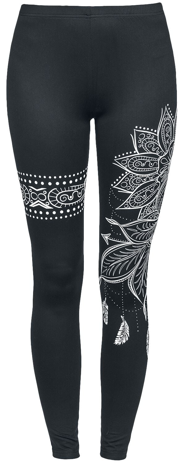 Gothicana by EMP - Gothic Leggings - Built For Comfort - S bis XXL - für Damen - Größe M - schwarz von Gothicana by EMP