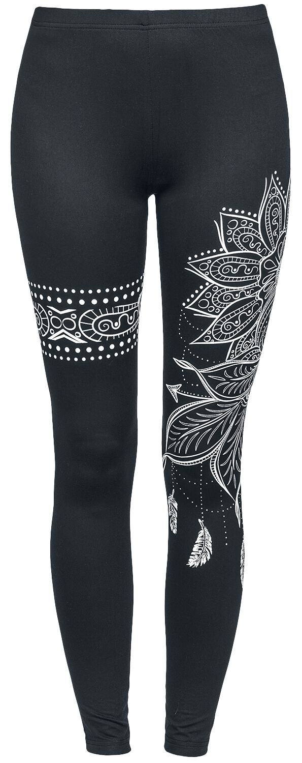 Gothicana by EMP - Gothic Leggings - Built For Comfort - S bis XXL - für Damen - Größe XL - schwarz von Gothicana by EMP