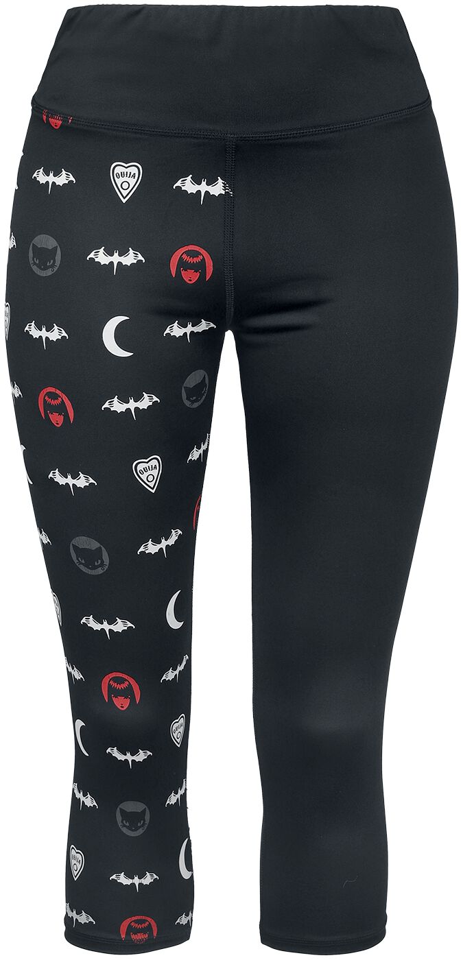 Gothicana by EMP - Gothic Leggings - Gothicana X Emily The Strange Leggings - S bis XL - für Damen - Größe S - schwarz von Gothicana by EMP