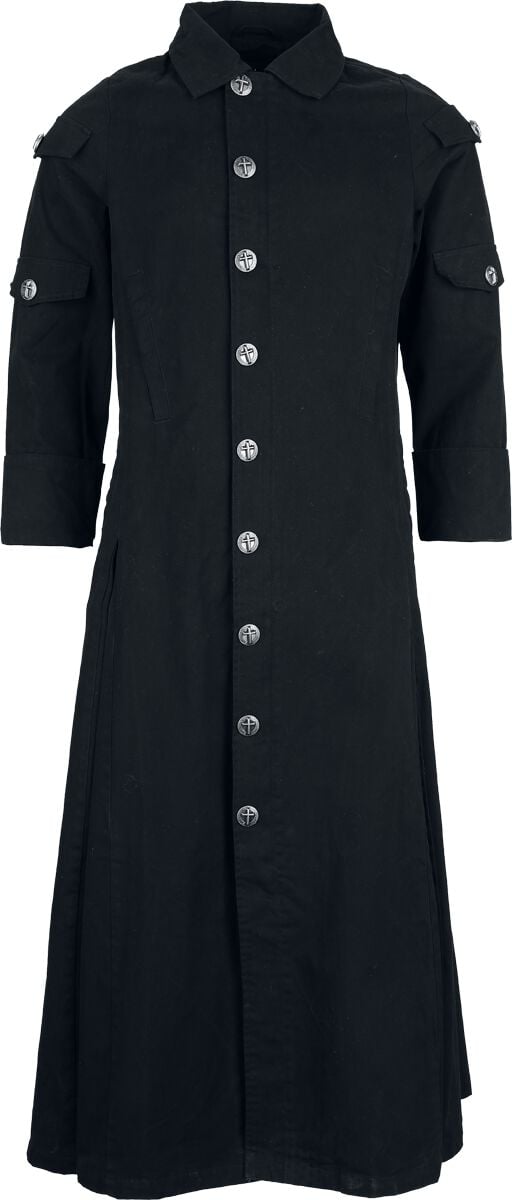 Gothicana by EMP - Gothic Mantel - Cloaked in Darkness - S bis XXL - für Männer - Größe L - schwarz von Gothicana by EMP