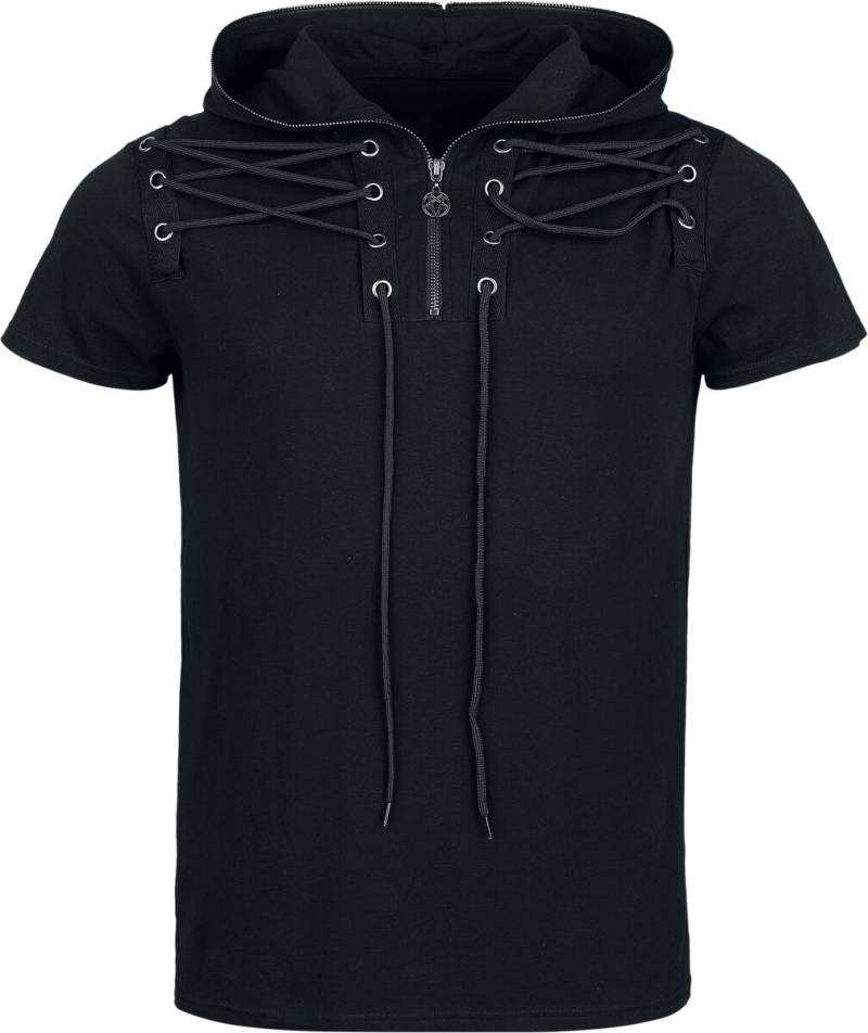 Gothicana by EMP - Gothic T-Shirt - Bound To Darkness - L bis XXL - für Männer - Größe XL - schwarz von Gothicana by EMP