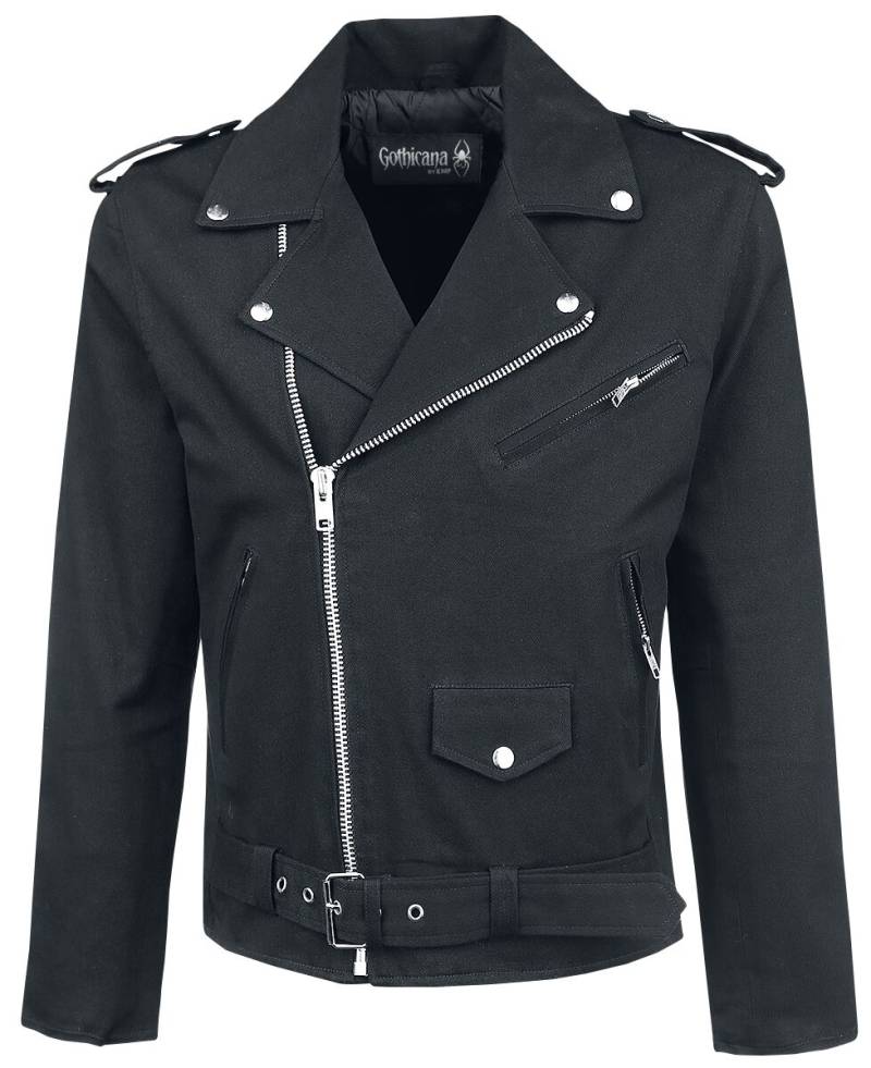 Gothicana by EMP - Gothic Übergangsjacke - Handsome Devils Club - S bis 5XL - für Männer - Größe 3XL - schwarz von Gothicana by EMP
