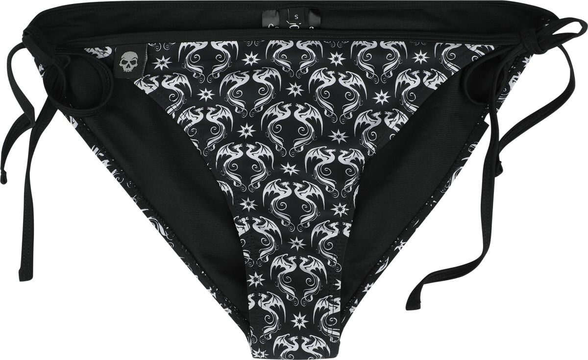 Gothicana by EMP Gothicana X Anne Stokes - Bikini Brief Bikini-Unterteil schwarz in S von Gothicana by EMP