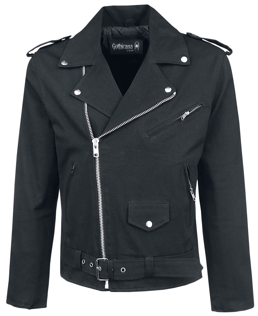 Gothicana by EMP Handsome Devils Club Übergangsjacke schwarz in XXL von Gothicana by EMP
