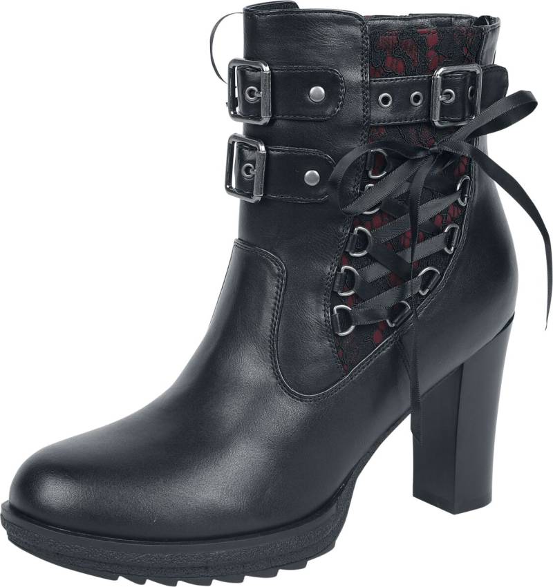 Gothicana by EMP  High Heel schwarz rot in EU37 von Gothicana by EMP