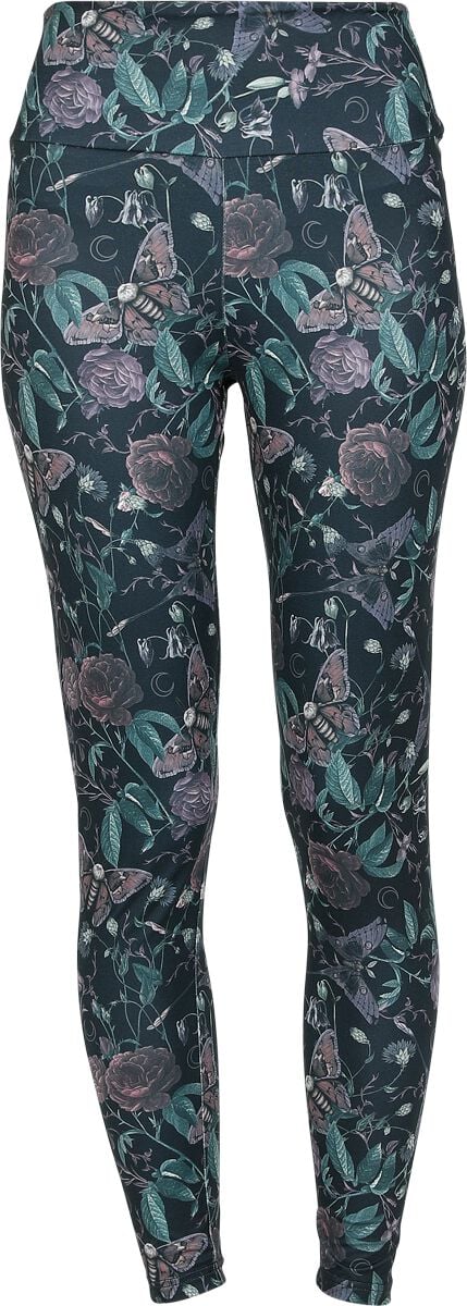 Gothicana by EMP Leggings - Mystical Woods - S bis XXL - für Damen - Größe M - schwarz von Gothicana by EMP
