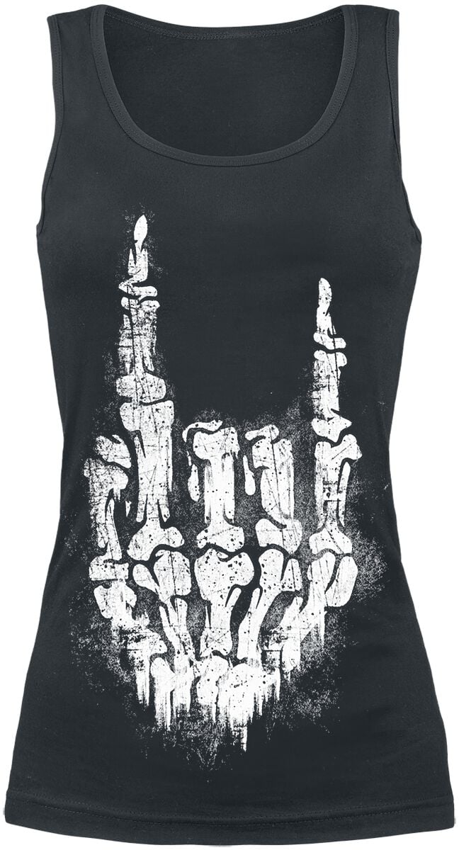 Gothicana by EMP Longing For Evil Top schwarz in S von Gothicana by EMP