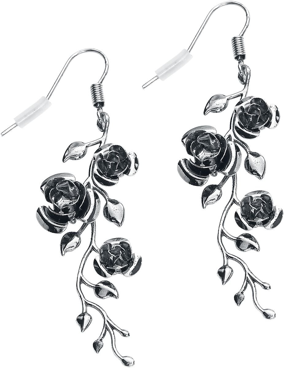 Gothicana by EMP Roses Ohrring silberfarben von Gothicana by EMP