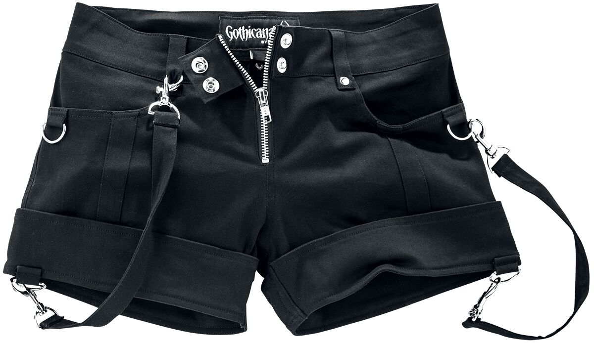 Gothicana by EMP Summer Wine Hotpant schwarz in 28 von Gothicana by EMP