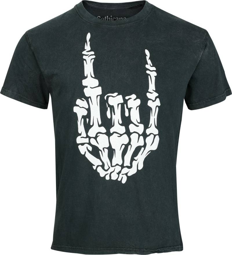 Gothicana by EMP  T-Shirt dunkelgrau in XXL von Gothicana by EMP