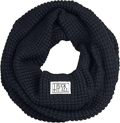 Gothicana by EMP Unisex schwarzer Schlauchschal aus Strick one size von Gothicana by EMP