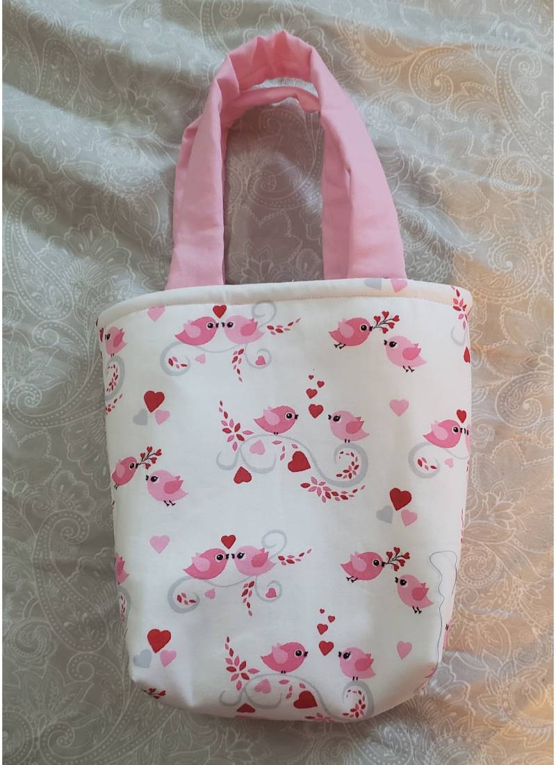 stoff Geschenkbeutel Mini Tote Liebe Drucke von GothiqueRoseApparel