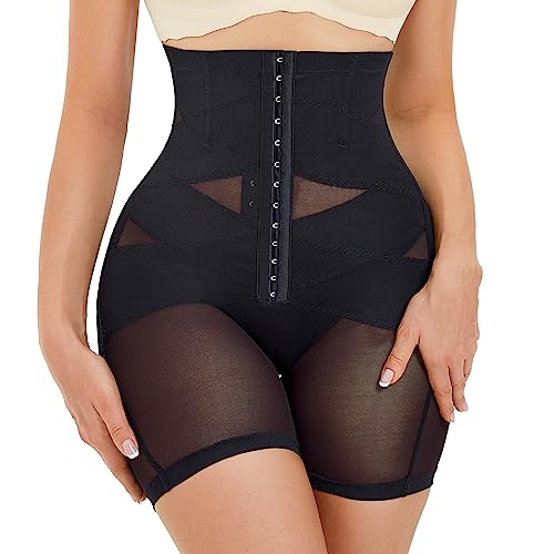 Gotoly Damen Shapewear Bauchweg Unterhose Formend Miederhose Hohe Taille Unterwäsche Miederpant Figurformender Miederslip Leggings Kurze Figurformende Miederpants Unter Kleid Kurze Shorts für Frauen von Gotoly