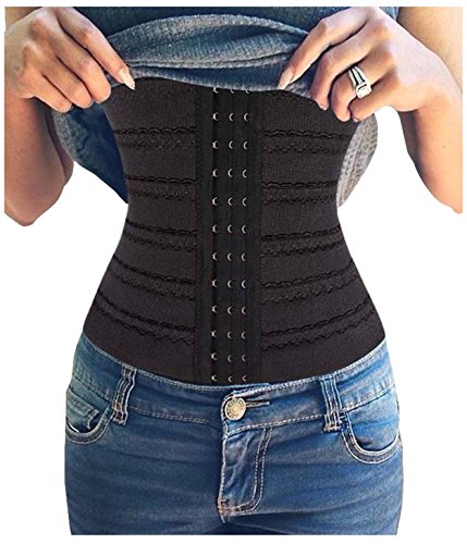 Gotoly Damen Taillenformer Formend Stark Korsett Bauchweg Body Shaper Atmungsaktiv Mieder Waist Training Cincher von Gotoly