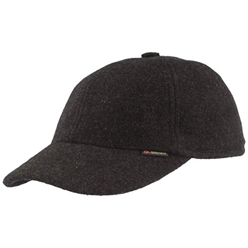 Göttmann Baseball Cap mit Ohrenklappen, anthrazit, Größe 61 von Gottmann