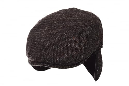Göttmann Flatcap Jackson-K Tweed schwarz/grau Größe 58 von Gottmann