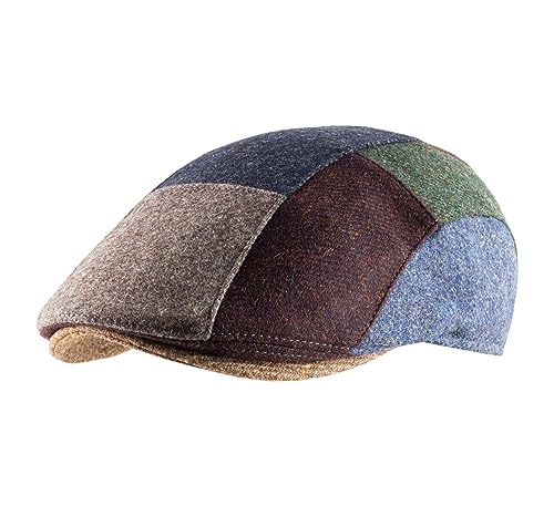 Gottmann - Flatcap, Schiebermütze, Newsboy Cap Baxter P-k - Size 59 cm - 53-Patchwork von Gottmann