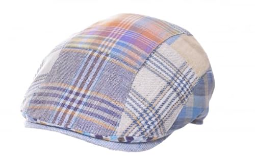 Gottmann Flatcap Baxter Patchwork blau/beige Größe 58 von Gottmann