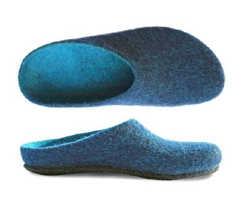 Gottstein Magicfelt Filz Hausschuh aus 100 % Schurwolle (Merinowolle) Modell AN-709 von Gottstein