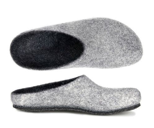 Gottstein Magicfelt Filz Hausschuh aus 100 % Schurwolle (Merinowolle) Modell AN-709 von Gottstein