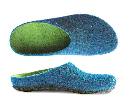 Gottstein Magicfelt Filz Hausschuh aus 100 % Schurwolle (Merinowolle) Modell AN-709 von Gottstein
