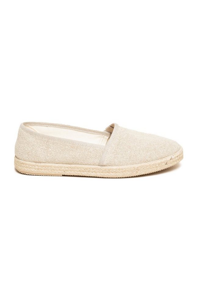 Gottstein Camping Linen Espadrille (1-tlg) Espadrilles - Mit Kautschuksohle, Aus recyceltem Leinenstoff von Gottstein