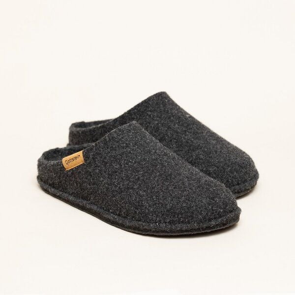 Gottstein Classic CO Pantoffel für Damen & Herren - Hausschuh aus 100% Schurwolle mit Komfort-Einlagesohle von Gottstein