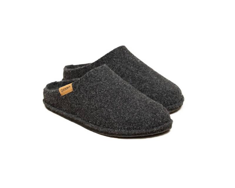 Gottstein Classic-Co Pantoffel (1-tlg) Pantoffeln - Nahtloser Wollfilz, Herausnehmbare Innensohle von Gottstein