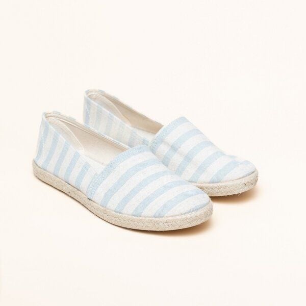 Gottstein Camping Duo Linen-Espadrille aus GRS zertifizierten Leinen für Damen - Nachhaltiger Sommerschuh mit Gummisohle von Gottstein