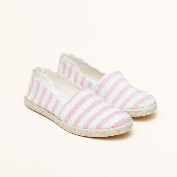 Gottstein Camping Duo Linen-Espadrille aus GRS zertifizierten Leinen für Damen - Nachhaltiger Sommerschuh mit Gummisohle von Gottstein