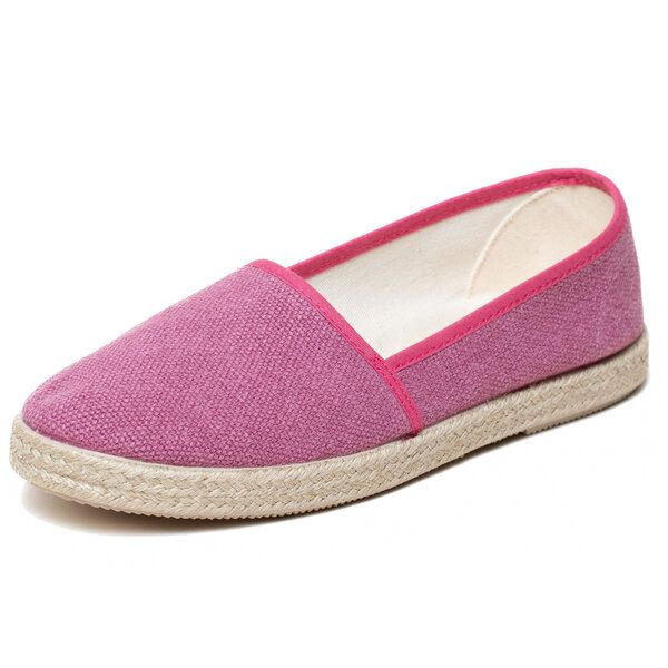Gottstein Espadrille Camping Linen uni V von Gottstein